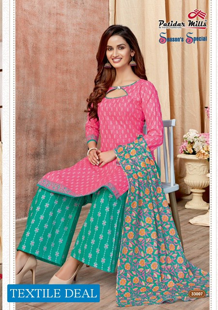 patidar Season Special Vol-33 Wholesale Printed Dress Material